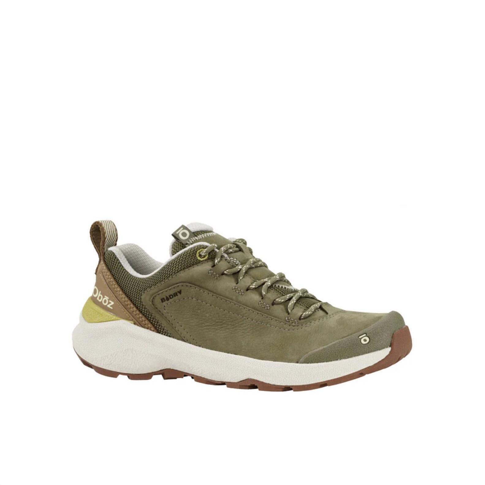 New Oboz Women's Cottonwood Low-B Dry Trail Shoes In Conifer